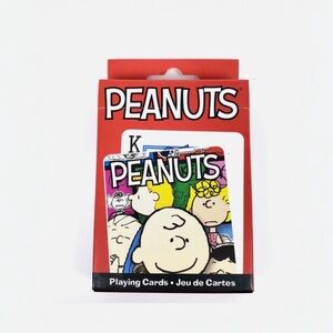 Peanuts Playing Cards - Red Box with Multicolor Card Art